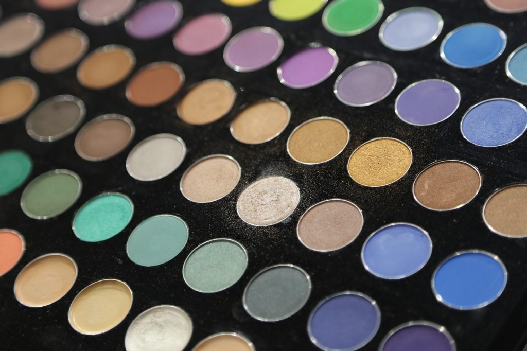 Palette colori make-up