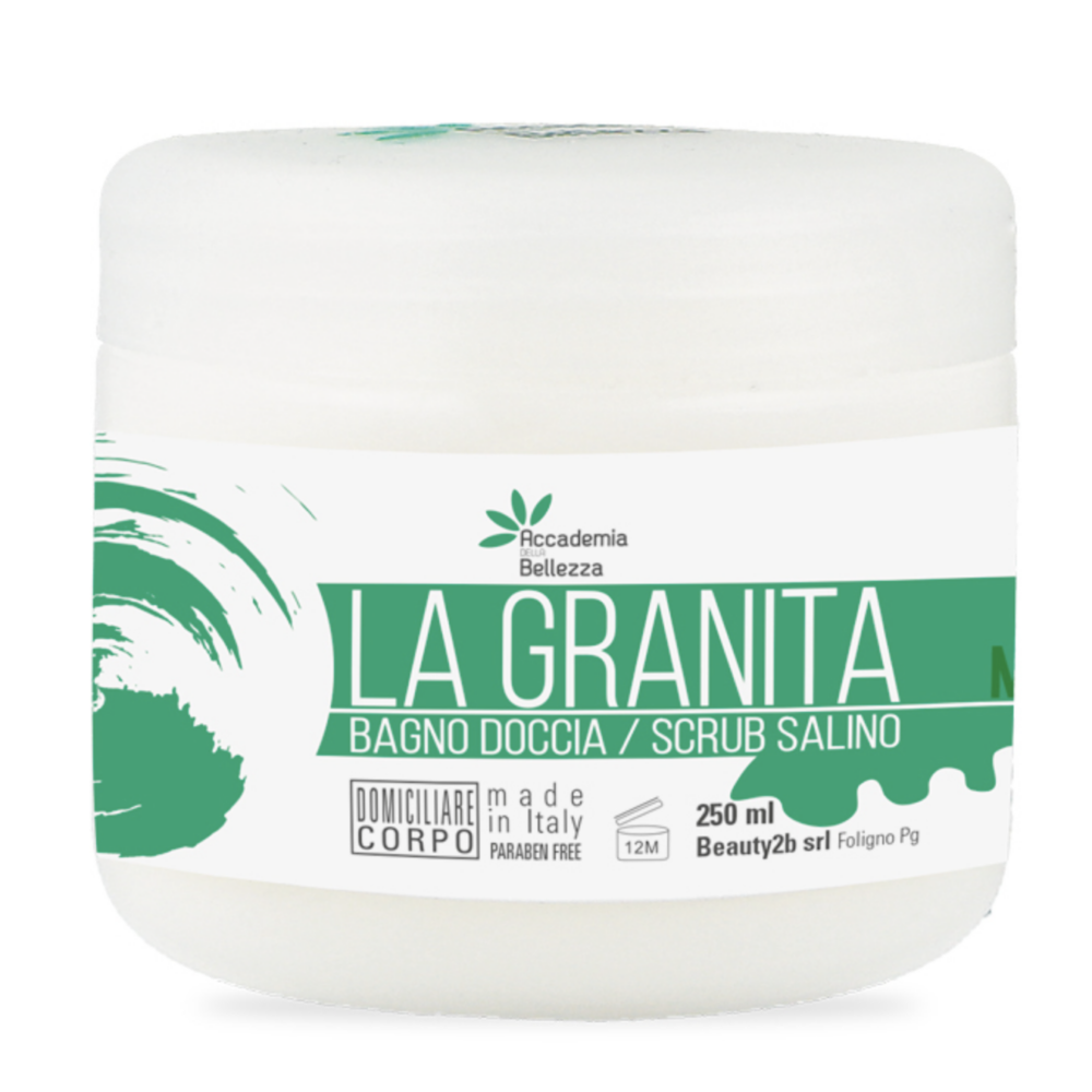 La granita scrub salino alla menta 250ml - Bagno doccia