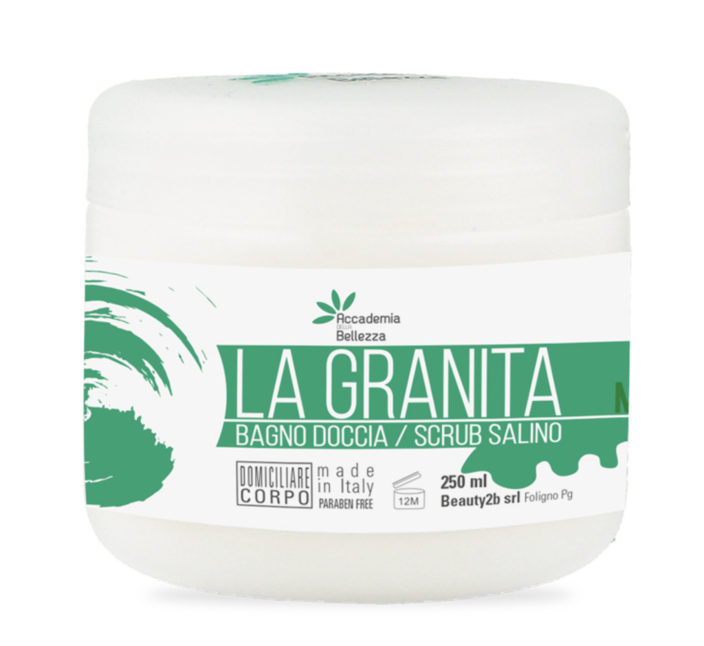 La granita scrub salino alla menta 250ml - Bagno doccia