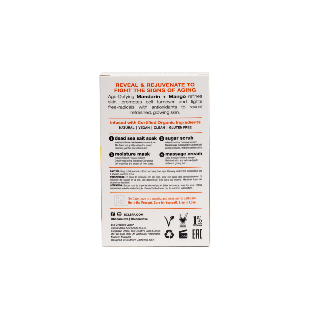 Bcl Spa system packet box Mandarino e Mango x 4 - immagine 2