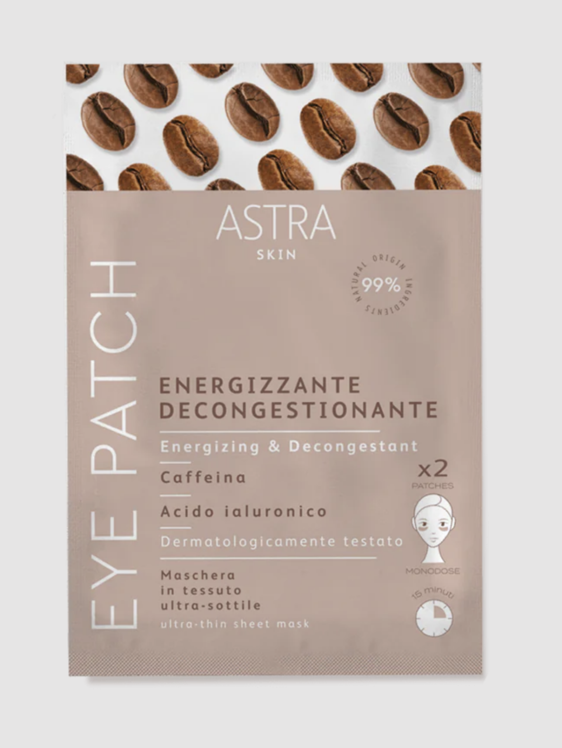 Astra Skincare Eye Patch Energizzante Decongestionante